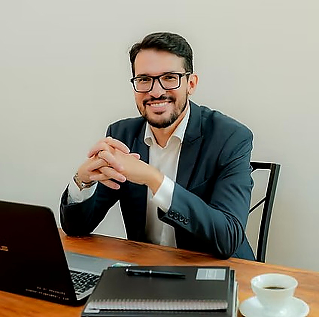 André acompanhando a obra de perto